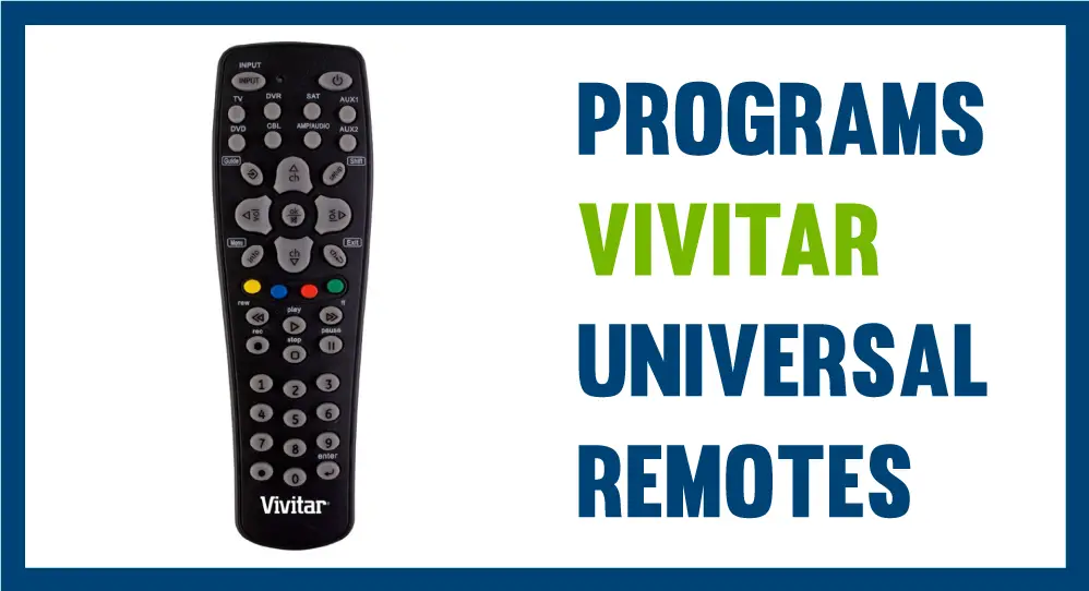 Vivitar-Universal-Remote-Instructions