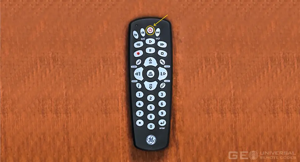 how to program a ge universal remote to smart tv