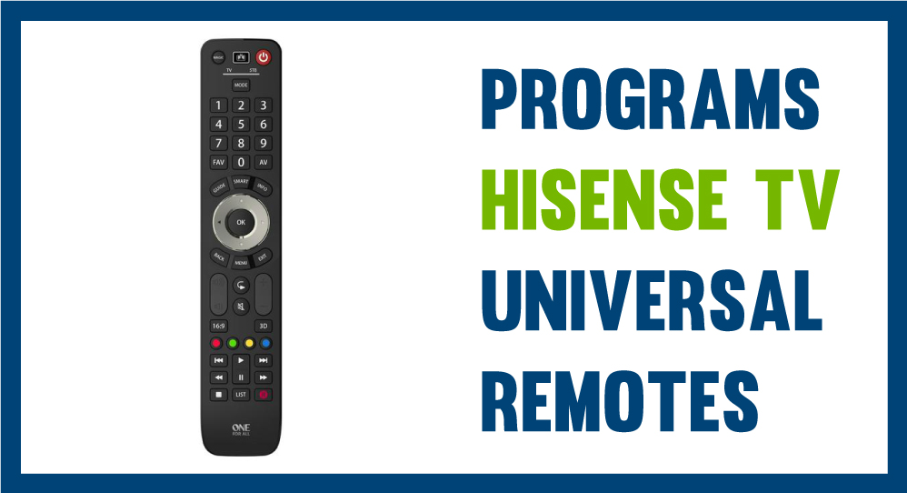 Hisense-TV-universal-remote-codes