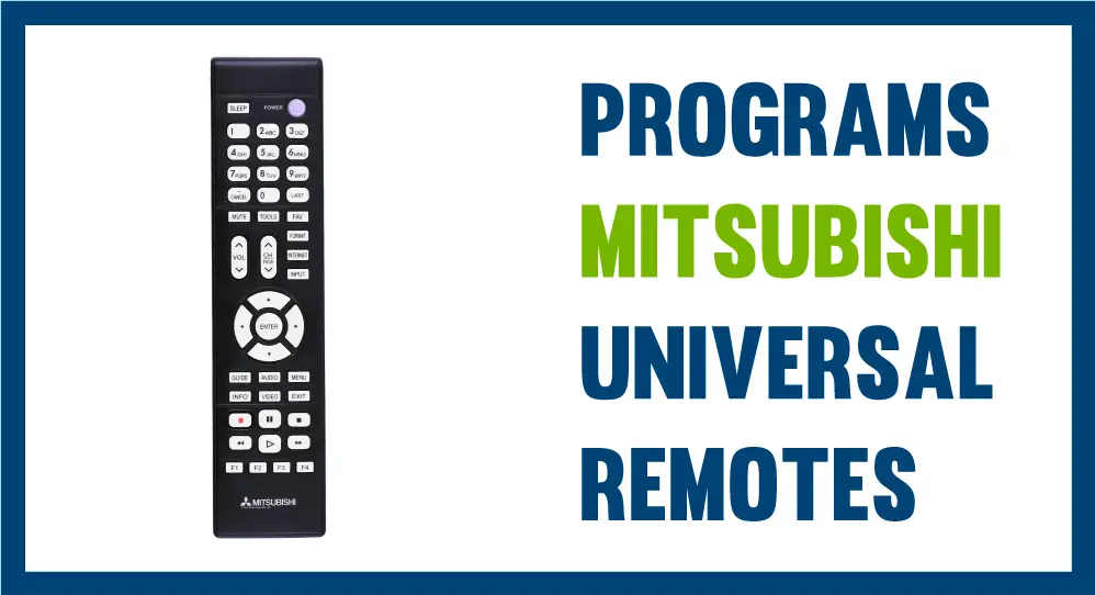 ge-rca-programs-for-Mitsubishi-Remote